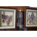 2 Framed shadow box 3D images