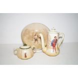 Royal Doulton Romeo teapot together with Anne Paig