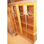 Early 20th century glazed book case