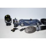 Collection of batman toys to include a batman belt