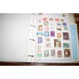 Book of world stamps