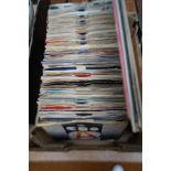 Box of single records