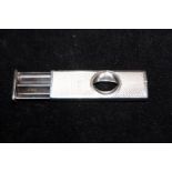 Solid Silver Fully Hallmarked Cigar Cutter