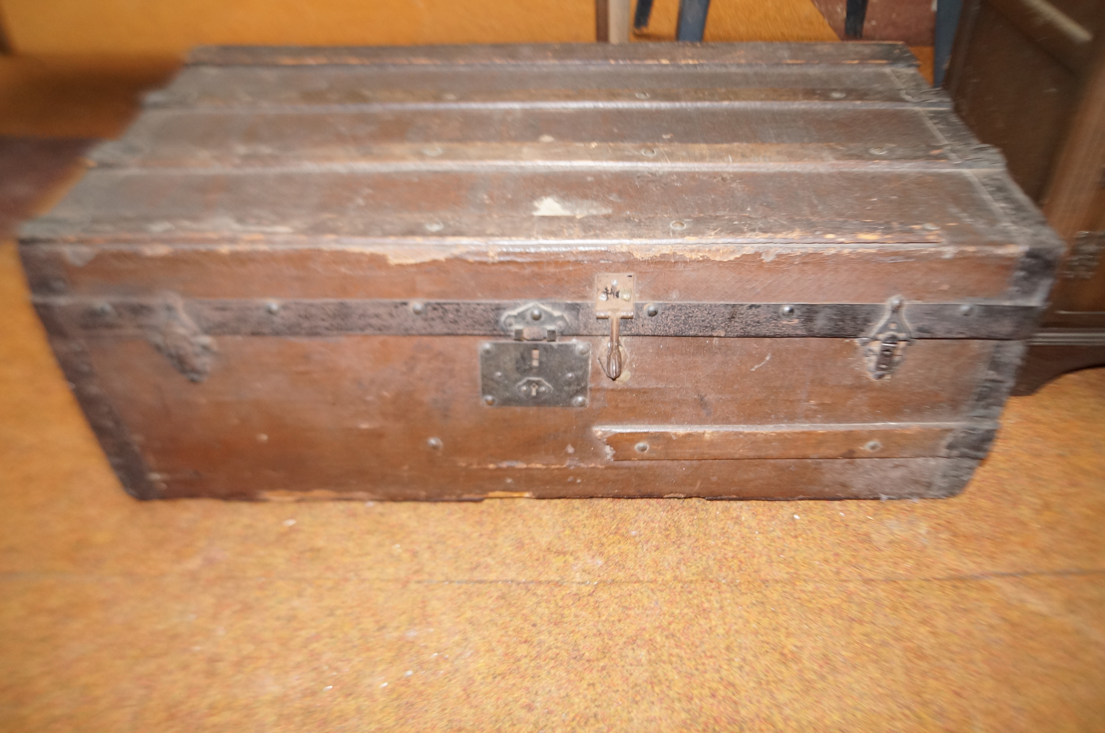 Early steamer chest