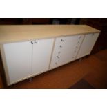 Modern drawer side board