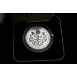 The queen mother 90th birthday silver proof crown