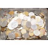 Tin of World Coins (Weight approx 4kg)