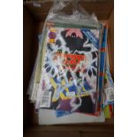 Box of Marvel comics