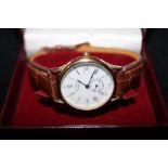 Gents Rotary Sub Dial Wristwatch Boxed