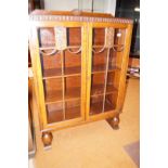 Early 20th century glazed book case