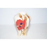 Moorcroft harvest poppy vase Height 12 cm