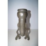 Pewter vase Height 28 cm