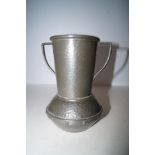 Sheffield pewter vase Height 16 cm