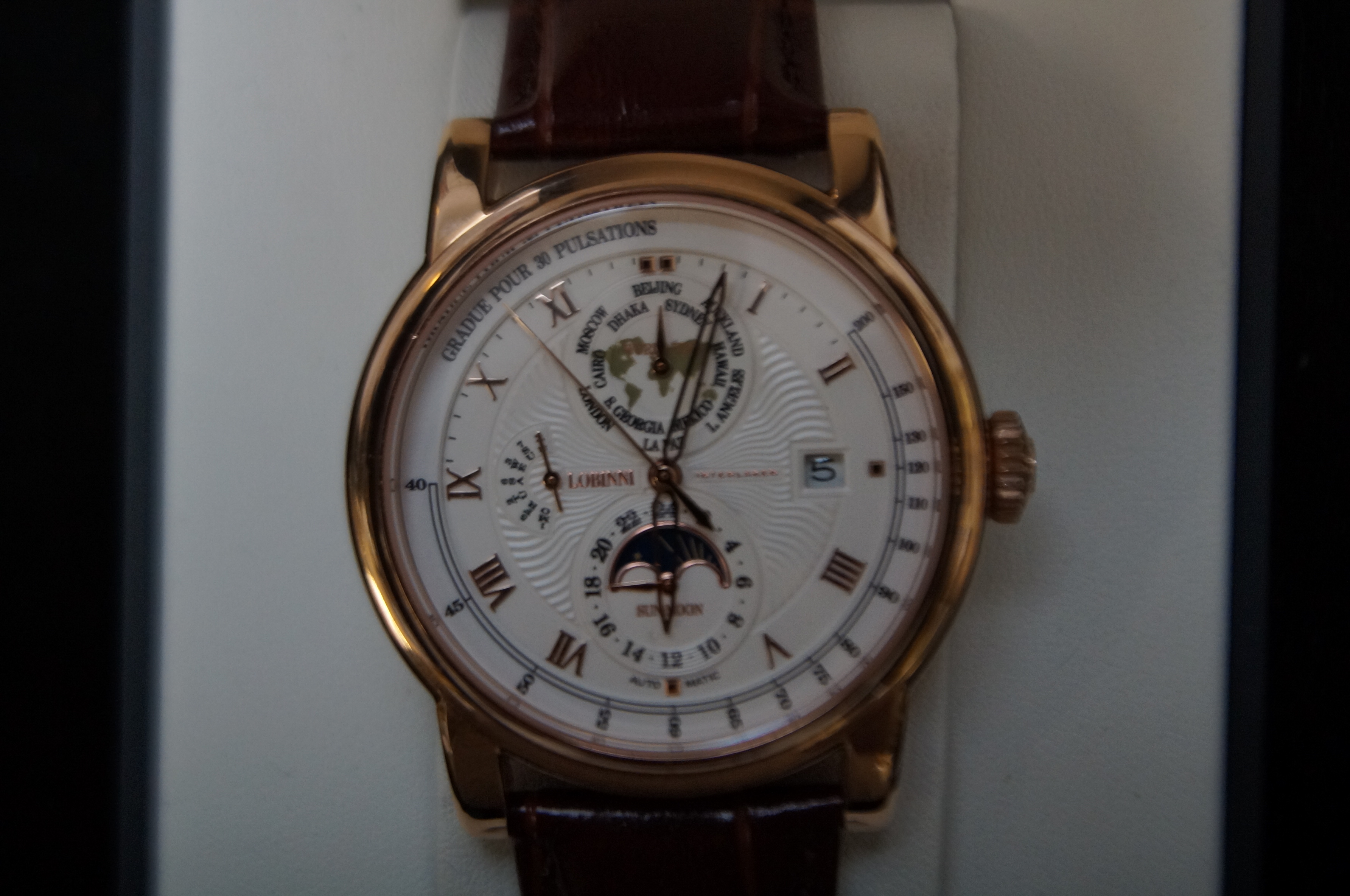 Gents Lobinni Interlaken Wristwatch