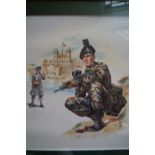 Royal Irish Rangers - limited edition framed print