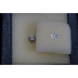 Emerald loose diamond 0.34 carat Clarity VS2 with