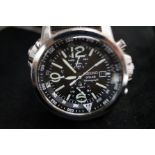 Seiko solar chronograph wristwatch 200694