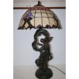 Large Tiffany style lamp Height 82 cm