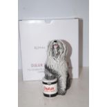 Royal Doulton dulux dog with box & coa