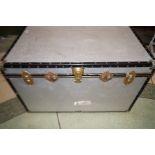 Very large travel trunk/steamer trunk