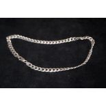 Silver curb chain Weight 47.5g