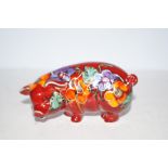 Anita Harris small pig Length 13 cm