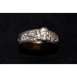 Silver German ring