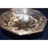 Birmingham silver dish with inscription Weight 68g