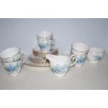 21 Piece queen Anne tea set