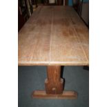 Early 20th century possibly late 19th solid oak re