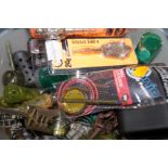 Box of fishing tackle