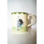 Carlton ware gollywogg trial jug/mug Height 8 cm