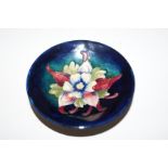 Moorcroft pin dish in the colombime pattern Diamet