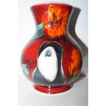 Anita Harris toucan vase signed Height 14 cm