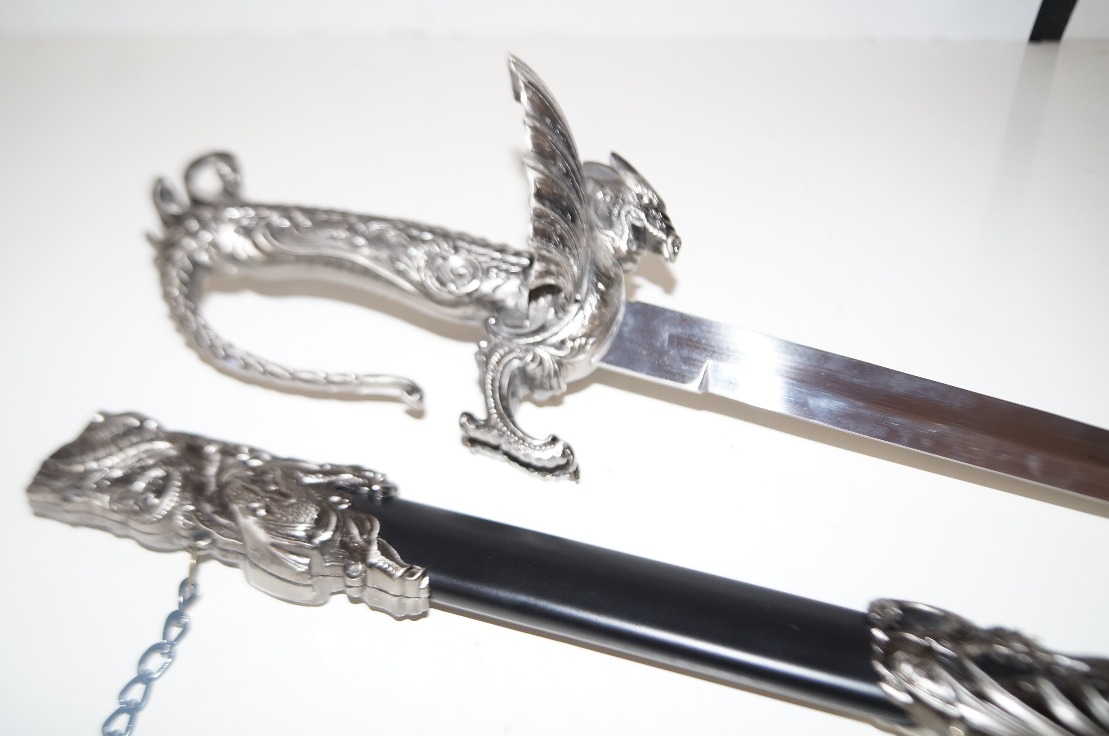 Ornamental sword & scabbard