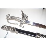 Ornamental sword & scabbard