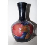 Moorcroft baluster vase pomegranate pattern (Chip