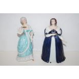 2 Franklin porcelain figures