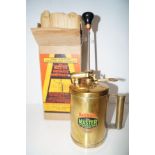 Vintage brass hand sprayer