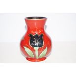 Anita Harris tulip vase Height 14 cm