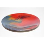 Royal Doulton flambe veined dish