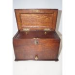 Victorian tea caddy