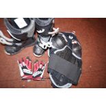 Pair of Wulf junior safety bike boots Size 10 toge