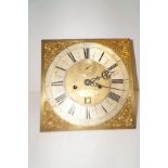 Jacob Massy of London antique clock face brass