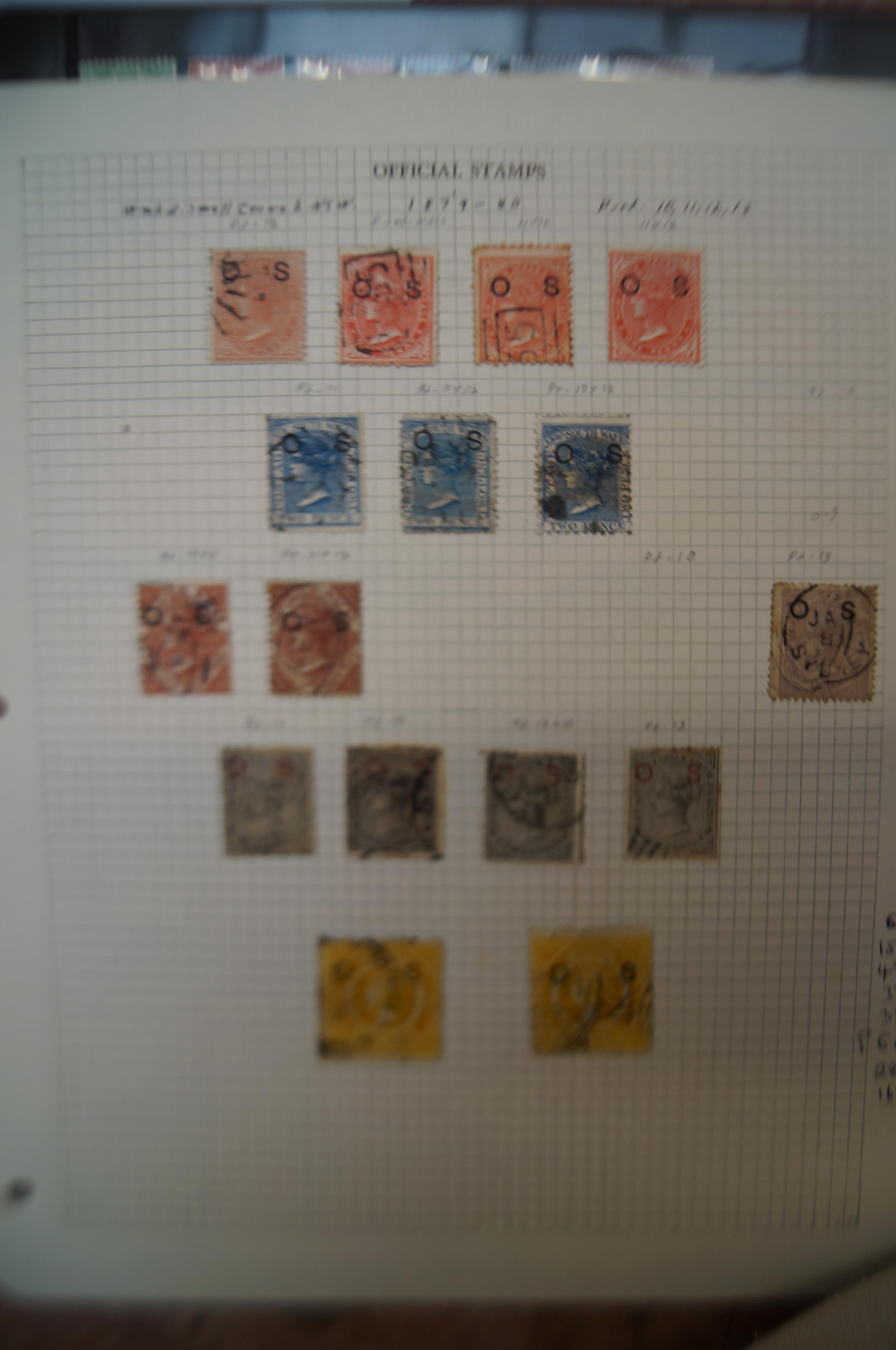 A box containing a large hoarde of stamps. Include - Image 2 of 16