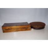 Wooden soft case box together with a foot stool