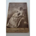Victorian postcard dated April 17th 1897 (See phot