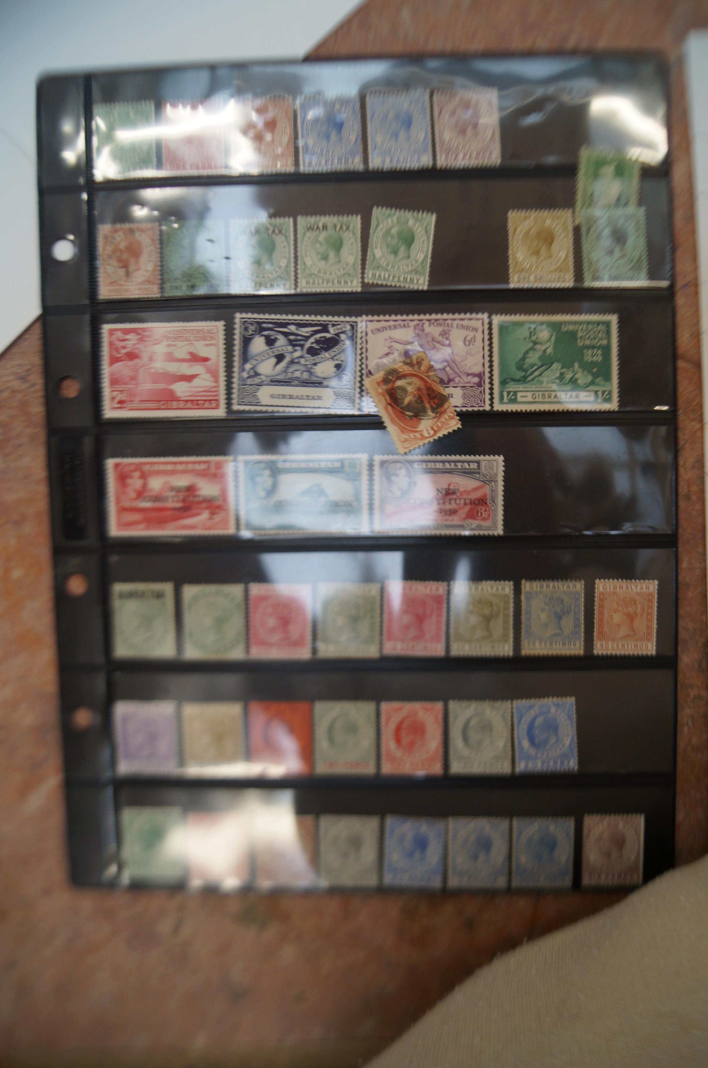 A box containing a large hoarde of stamps. Include - Image 3 of 16