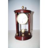 Arpport London mantle clock with pendulum & key