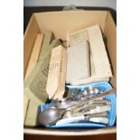 Box of flatware